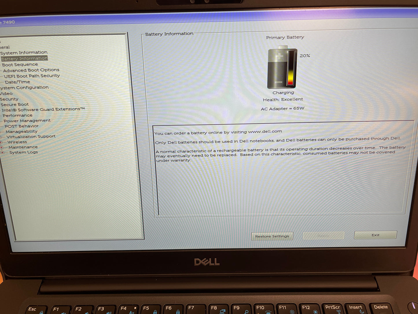2018 Dell Latitude 7490 Touchscreen 1.9GHz i7-8650U 16GB RAM 256GB SSD Excellent
