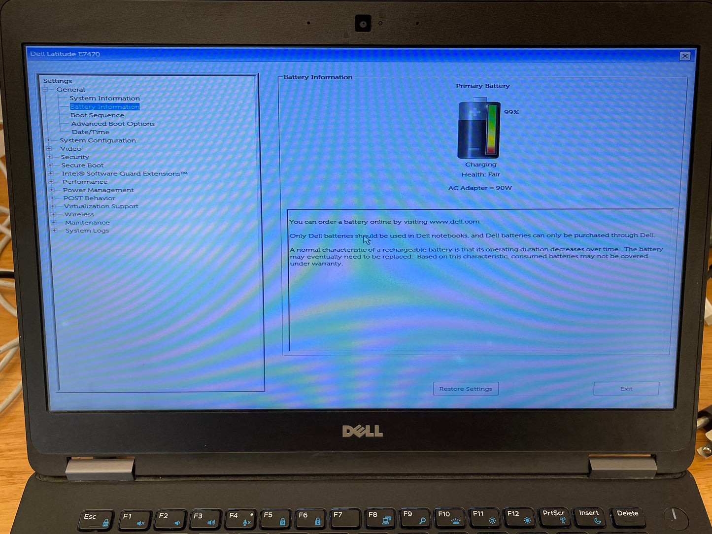 Dell 14" Latitude E7470 2.6GHz i7-6600U 16GB RAM 256GB SSD W10 Pro -Bright spots