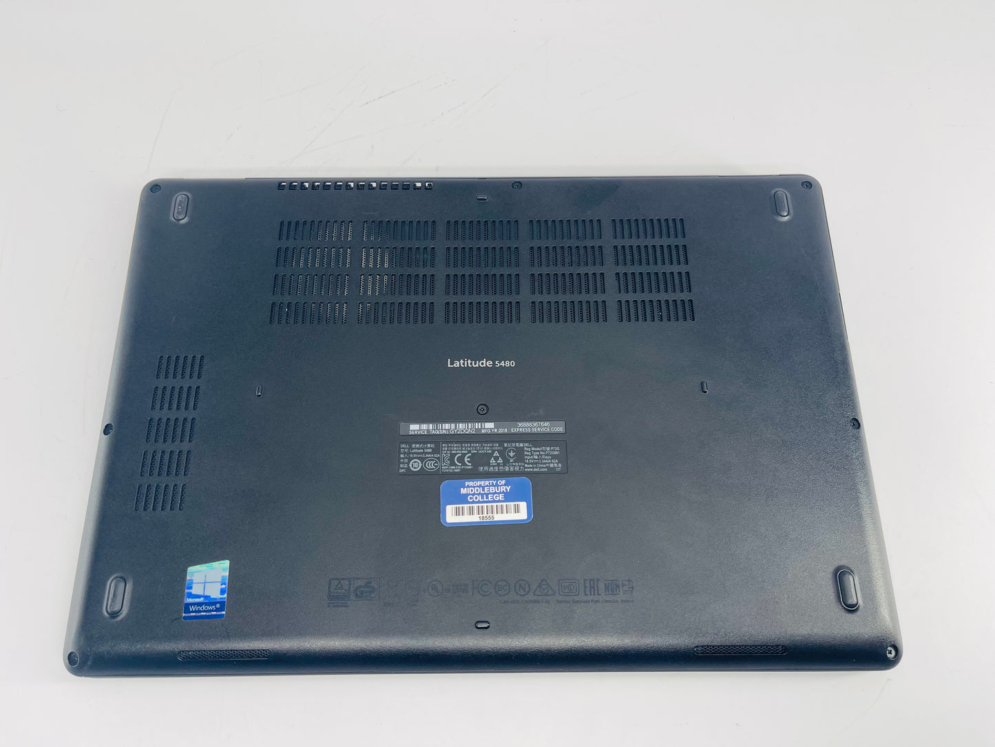 Dell 2018 Latitude 5480 i7 7820U 2.9GHz 4 Cores 8GB 256GB SSD Intel 630