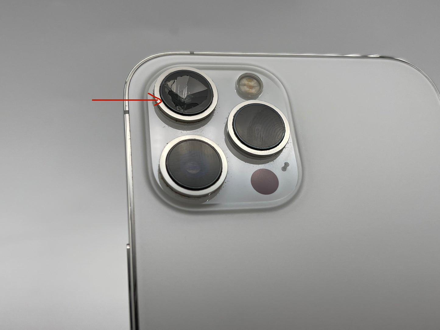 Apple iPhone 12 pro Max GSM/CDMA Unlocked 128GB A2342 "Silver" - Good