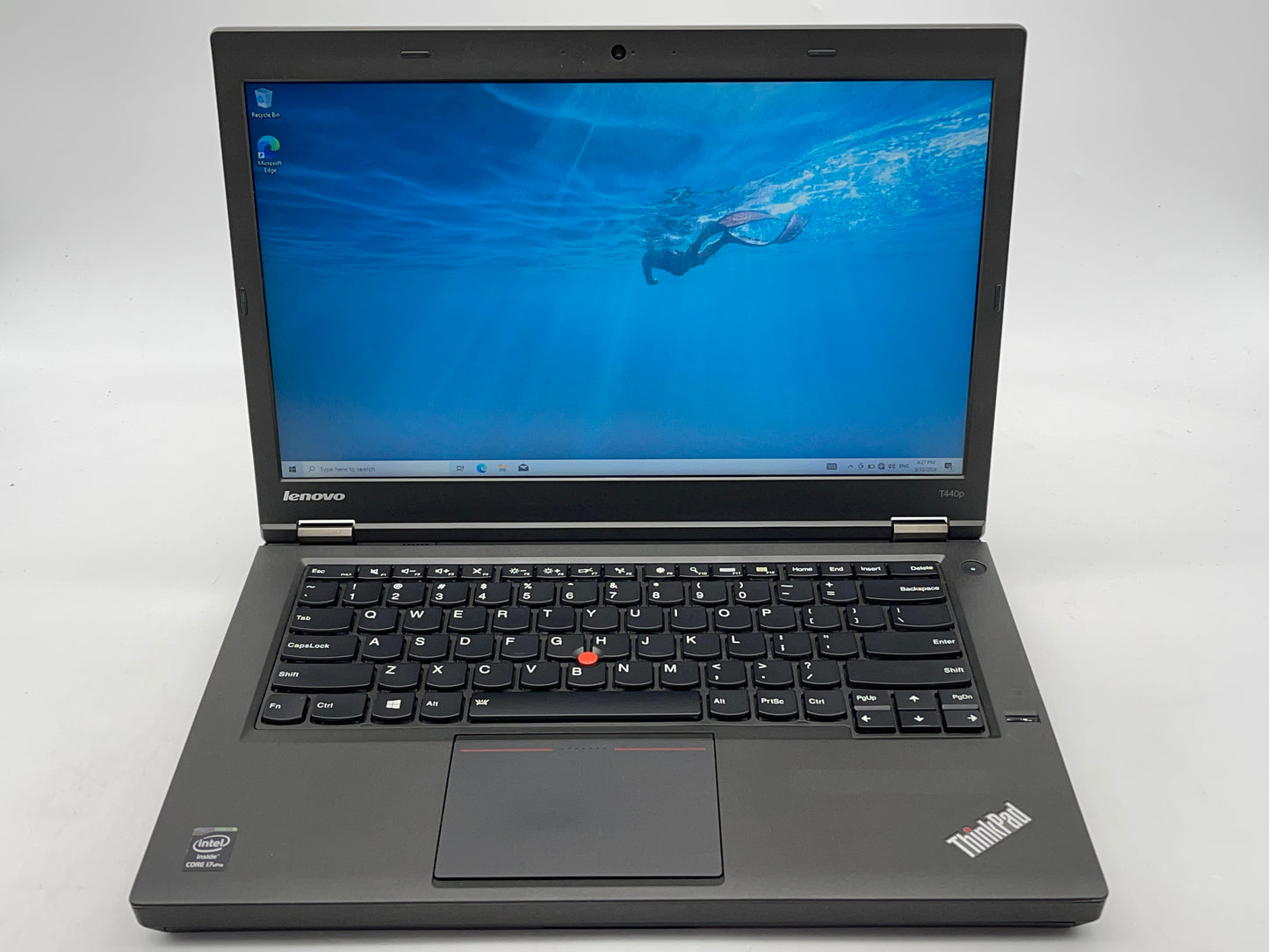 Lenovo ThinkPad T440P 14" i7-4600M 2.9GHz 8GB RAM 256GB SSD Win 10 Pro-Very Good