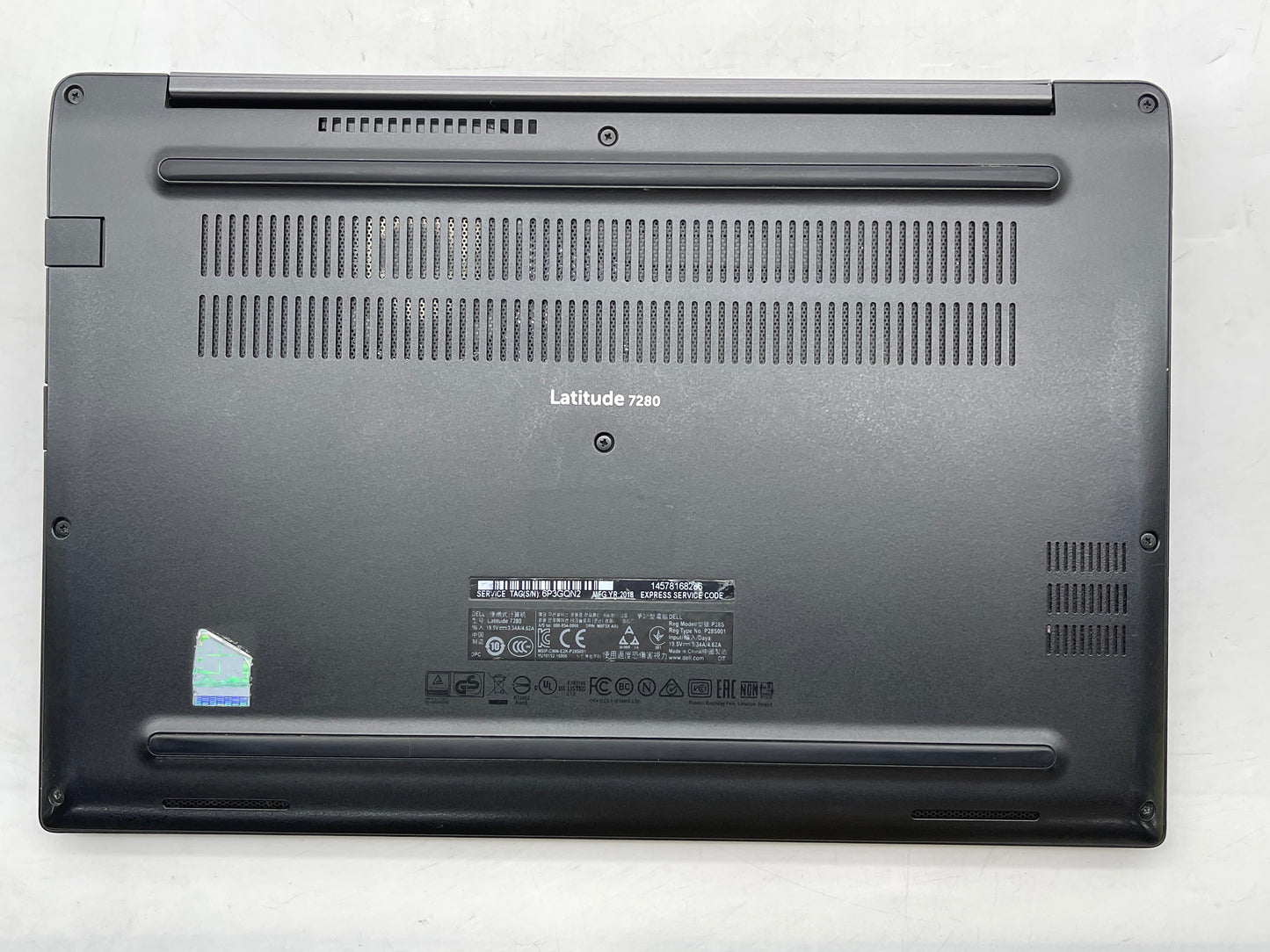 Dell 2018 Latitude 7280 2.9GHz i7-7600U 8GB RAM 256GB SSD W10 Pro - Excellent