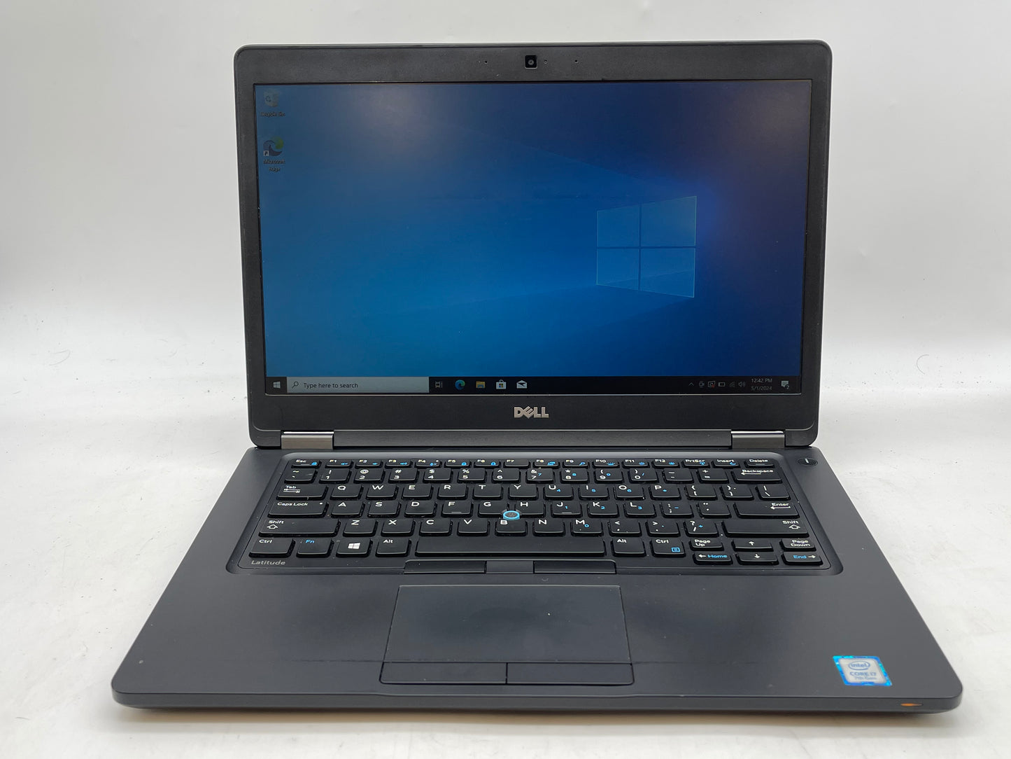 Dell 2018 latitude 5480 14" i7-7820HQ 2.9GHz 8GB RAM 256GB SSD W10 Pro-Very Good