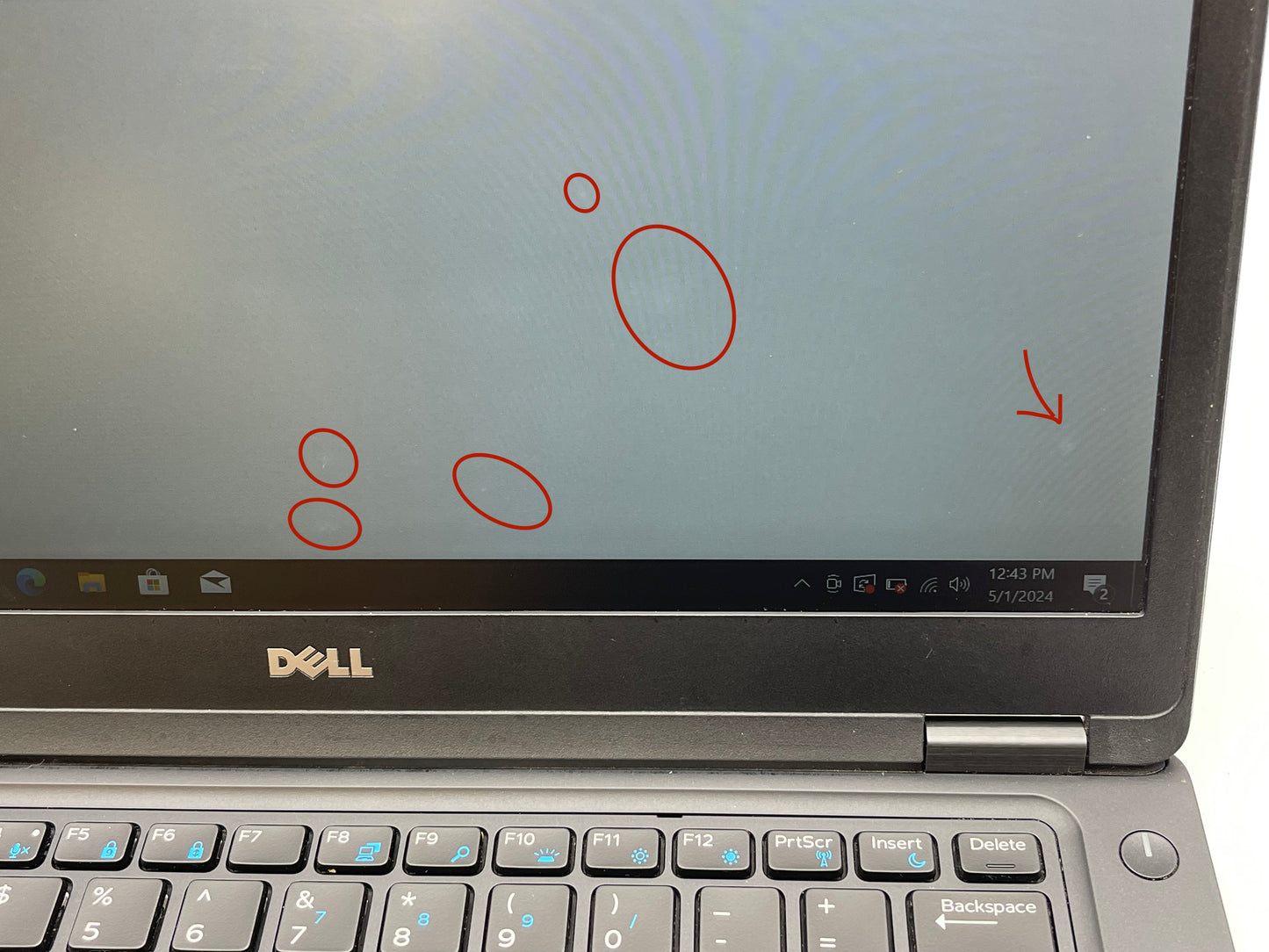 Dell 2018 latitude 5480 14" i7-7820HQ 2.9GHz 8GB RAM 256GB SSD W10 Pro-Very Good