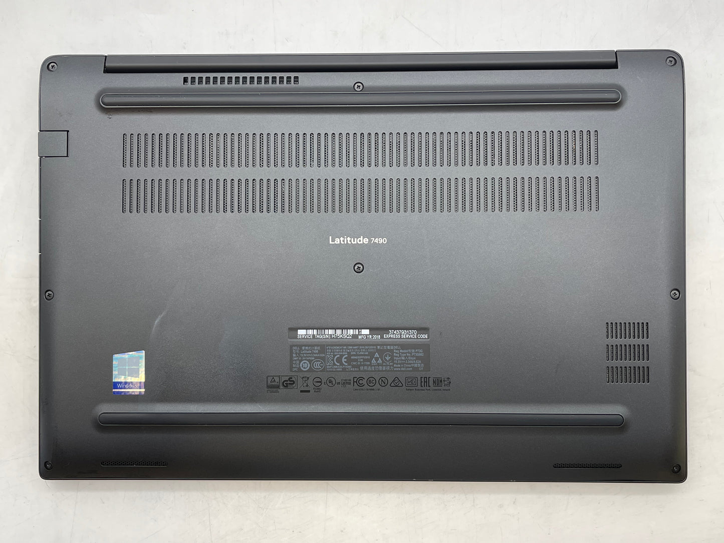 2018 Dell Latitude 7490 Touchscreen 1.9GHz i7-8650U 16GB RAM 256GB SSD Excellent