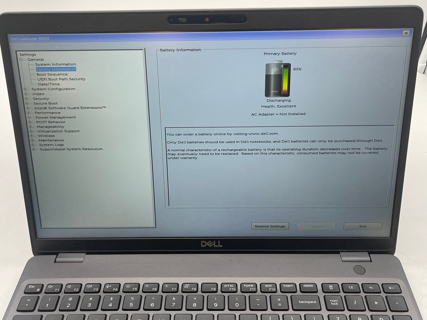 2020 Dell Latitude 5500 15.6" Touchscreen 1.9GHz i7-8665U 16GB RAM 512GB SSD