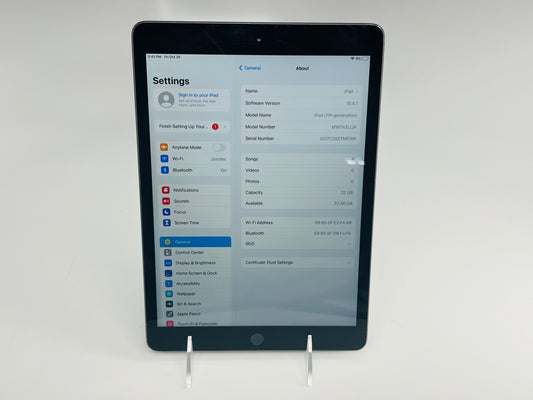 Apple 2019 iPad 7th Generation 32GB "Space Gray"