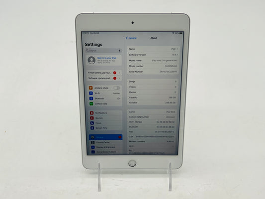 Apple 2019 iPad Mini 5th Generation 256GB "Silver"