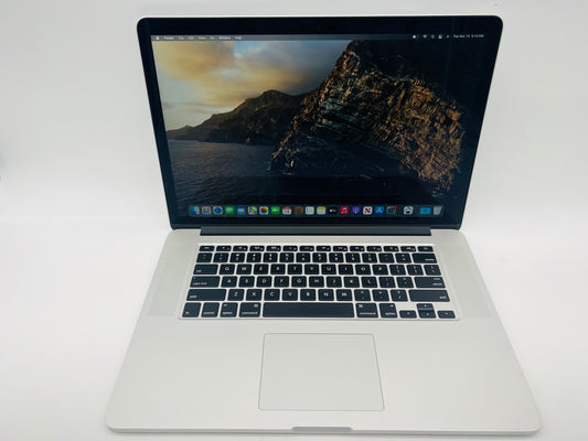 Apple 2013 Macbook Pro 15" 2Ghz Quad-Core i7 8gb 256gb SSD IIP 1536- Good