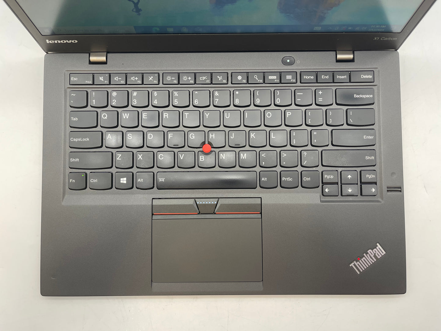 Lenovo ThinkPad X1 Carbon 14" i7-5600U 2.6GHz 8GB RAM 256GB SSD W10 Pro - B+