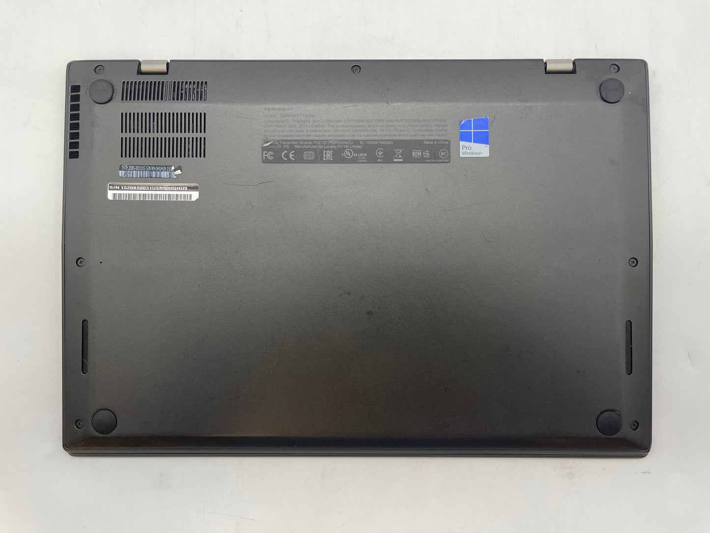 Lenovo ThinkPad X1 Carbon 14" i7-5600U 2.6GHz 8GB RAM 256GB SSD W10 Pro - B+