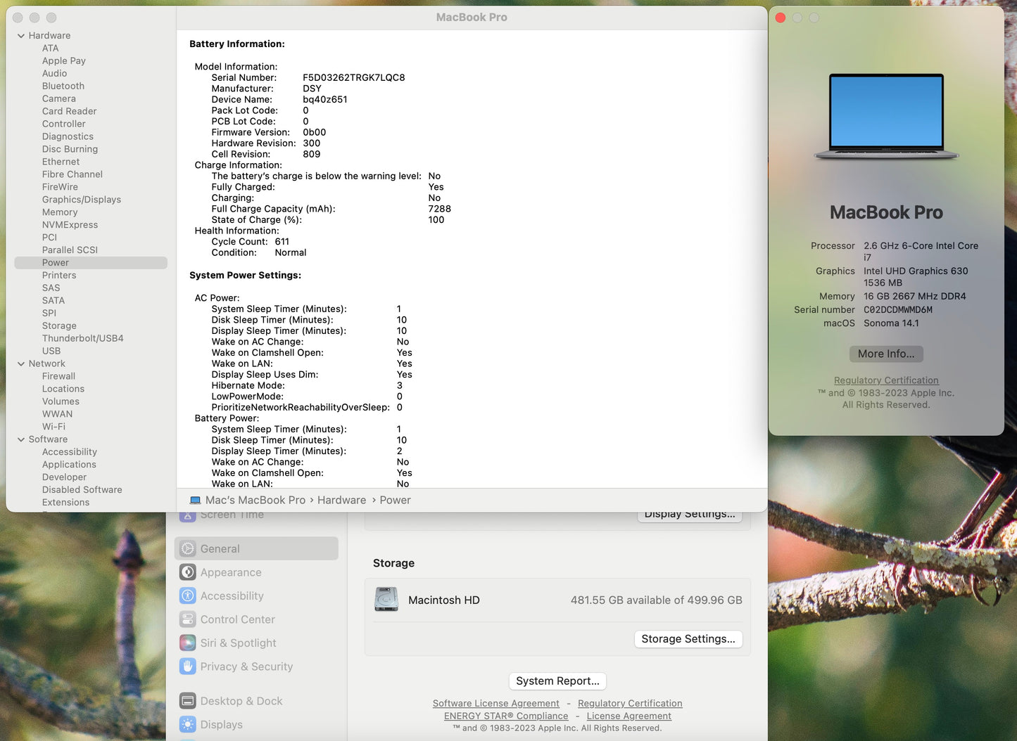 Apple 2019 16" MacBook Pro 2.6GHz i7 16GB RAM 512GB SSD RP5300M 4GB - Good
