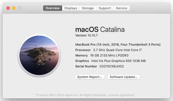 A1989 Apple 2018 MacBook Pro 13" Logic Board 2.7GHz i7 16GB RAM 512GB + Touch ID