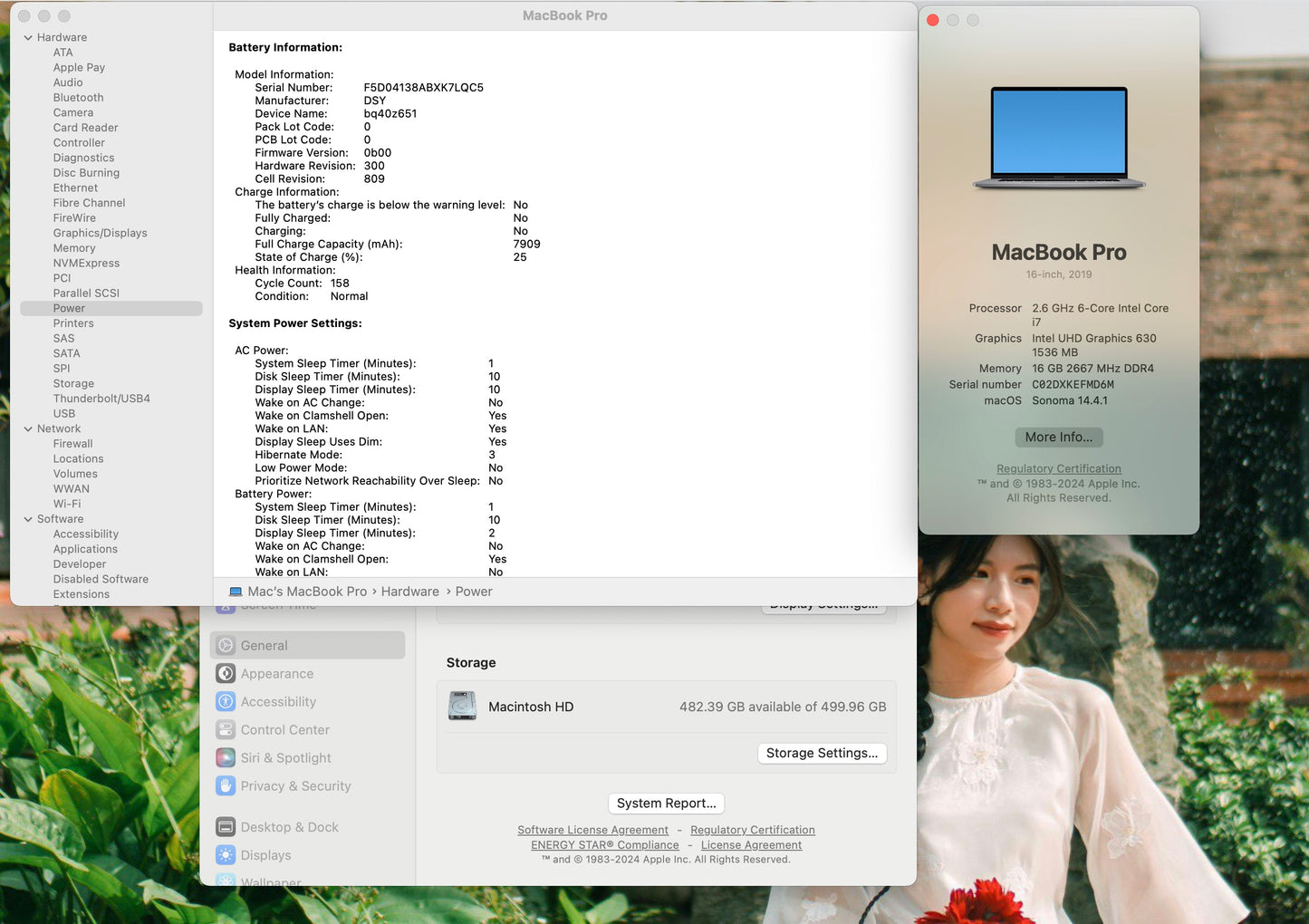 Apple 2019 16" MacBook Pro 2.6GHz i7 16GB RAM 512GB SSD RP5300M 4GB - Very Good