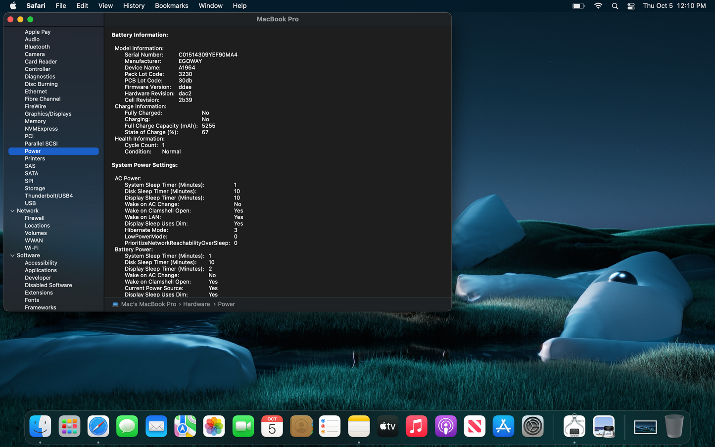 Apple 2018 Macbook Pro 13" 2.3 GHz Quad Core i5 8GB 512GB SSD UHD 655