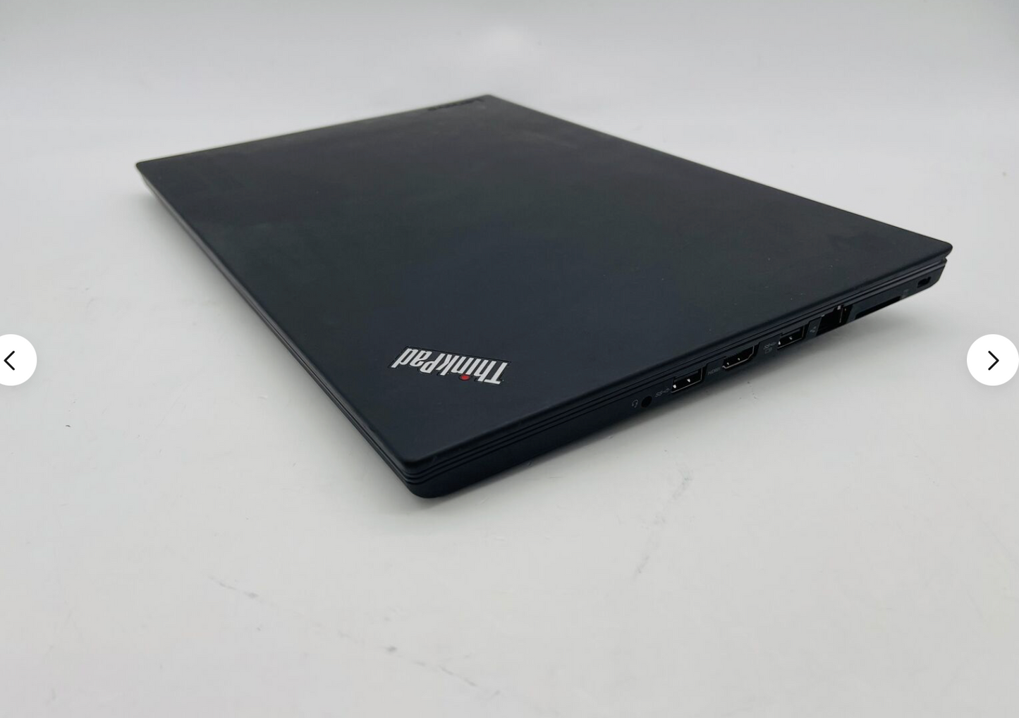 Lenovo 2018 ThinkPad T470 i5-6300U 2.4Ghz 2 Cores 8gb 256SSD Intel 520