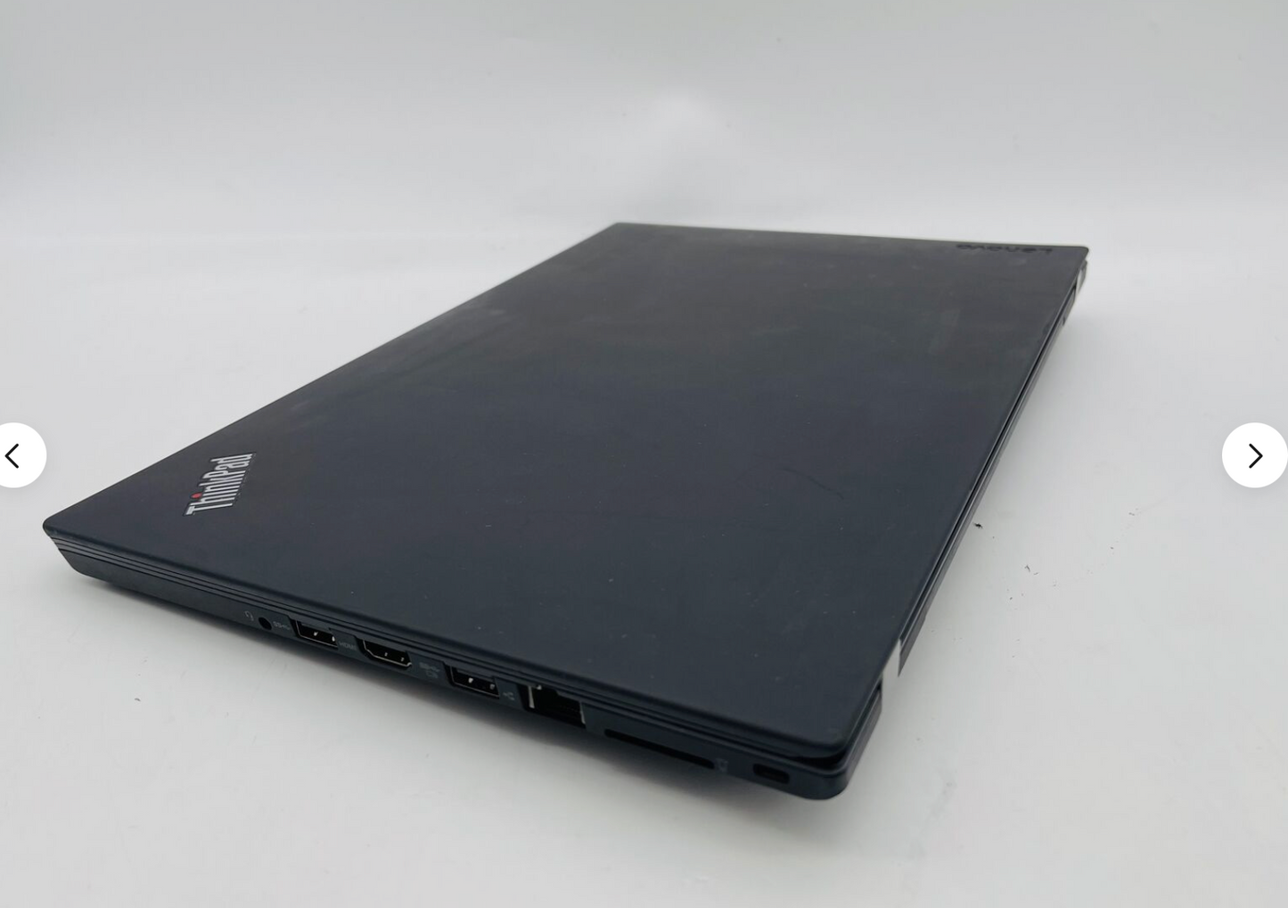 Lenovo 2018 ThinkPad T470 i5-6300U 2.4Ghz 2 Cores 8gb 256SSD Intel 520