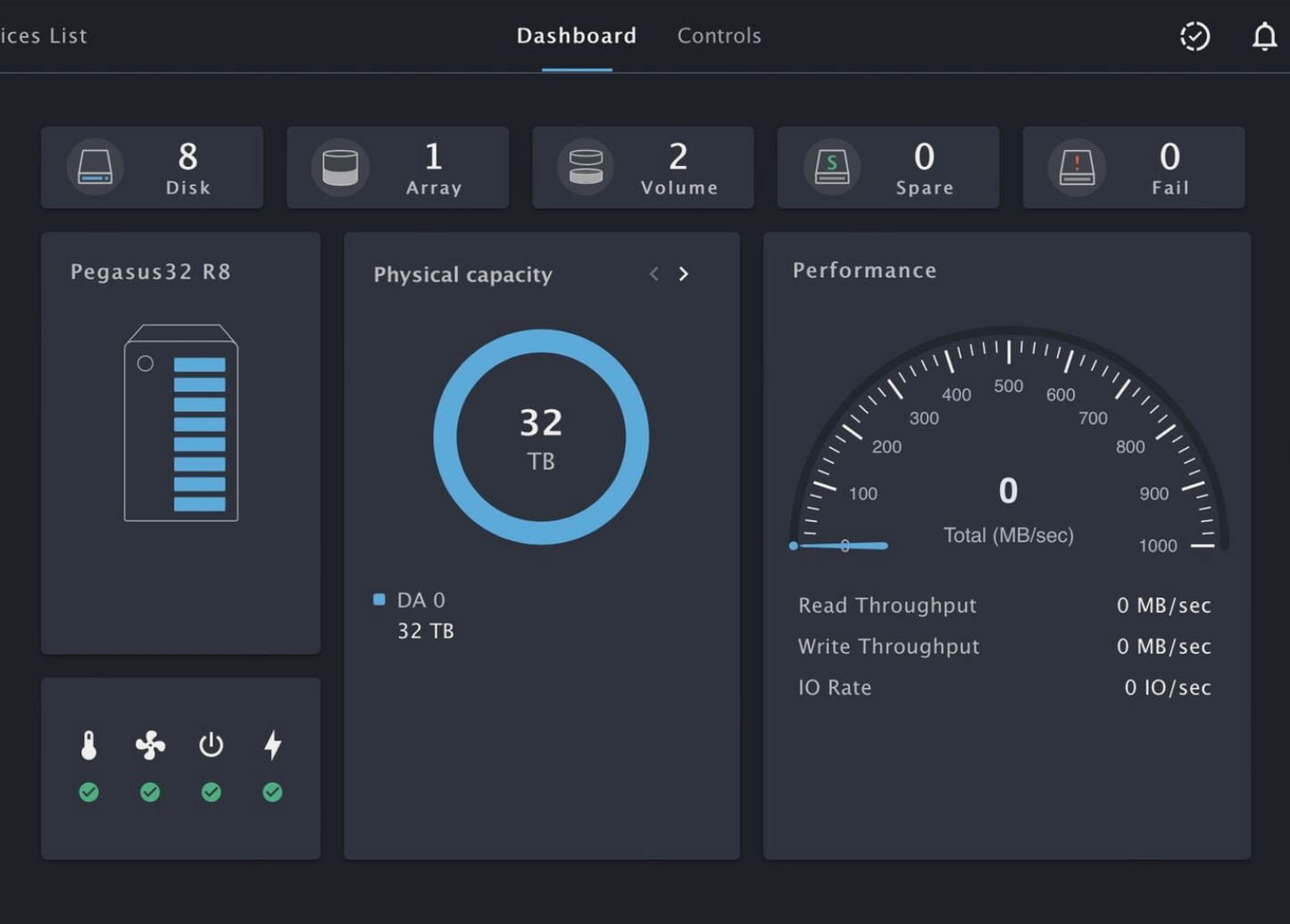 Promise Technology 32TB Pegasus2 R8 Thunderbolt 2 RAID Storage Array