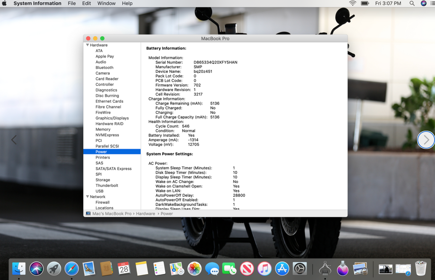 Apple 2015 Macbook Pro 13" 2.7 Ghz Quad Core i5 8gb Ram 256gb SSD Intel 6100