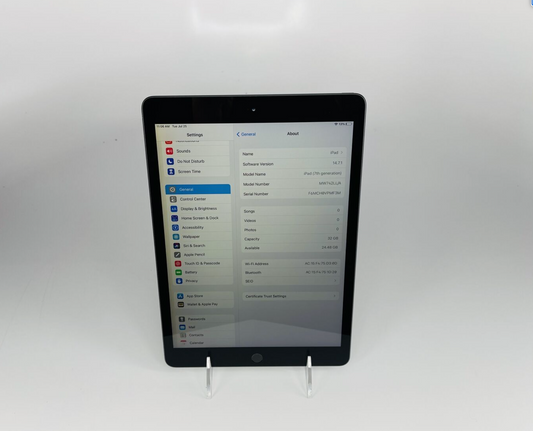 Apple 2019 iPad 7th Generation 32GB "Space Gray"