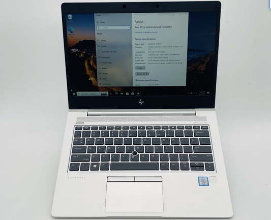 Hp Elitebook 830 G6 i5-8365U 1.60GHz Quad Core 8GB 256GB SSD