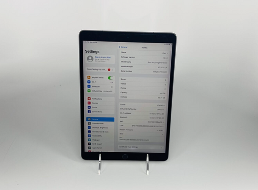 Apple iPad Air 3rd Generation 64gb "Space Gray" Cellular