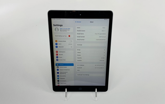 Apple 2019 iPad 7th Generation 32GB "Space Gray"