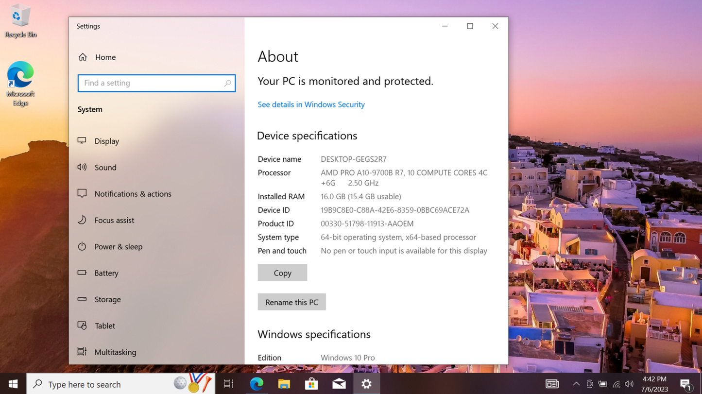 Lenovo 2019 ThinkPad A475 A10-9700B 2.5GHz 4 Cores 16gb 256gb SSD